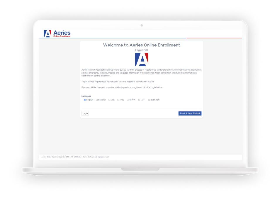 aeries-online-enrollment